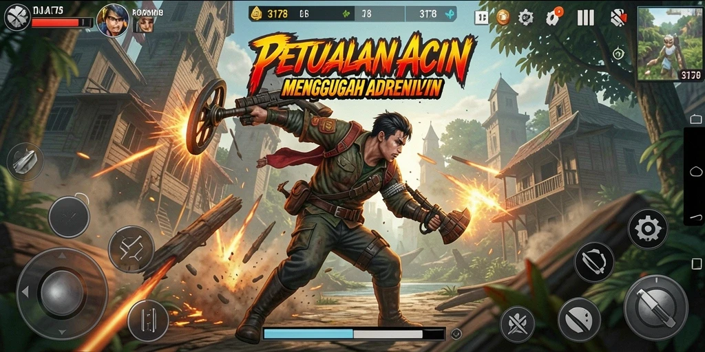 Gameplay seru dan mendebarkan dari 3178.