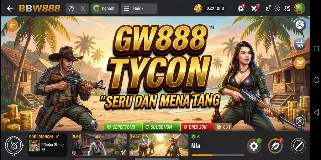 Tampilan gameplay BW888 yang menarik dan interaktif.