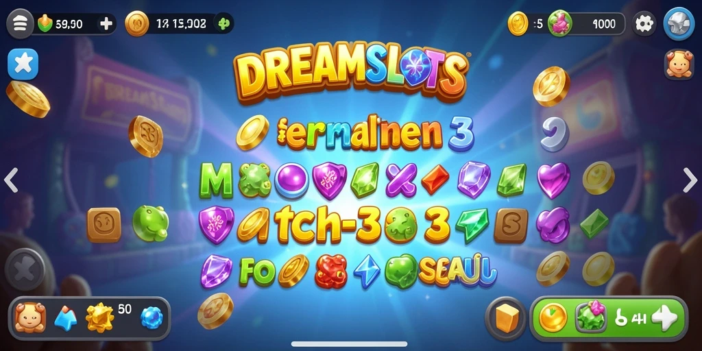 Gambar gameplay DREAMSLOTS yang menarik dan penuh tantangan.