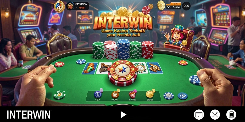 Tangkapan layar INTERWIN menampilkan gameplay Kasino yang mengasyikkan dan interaktif.