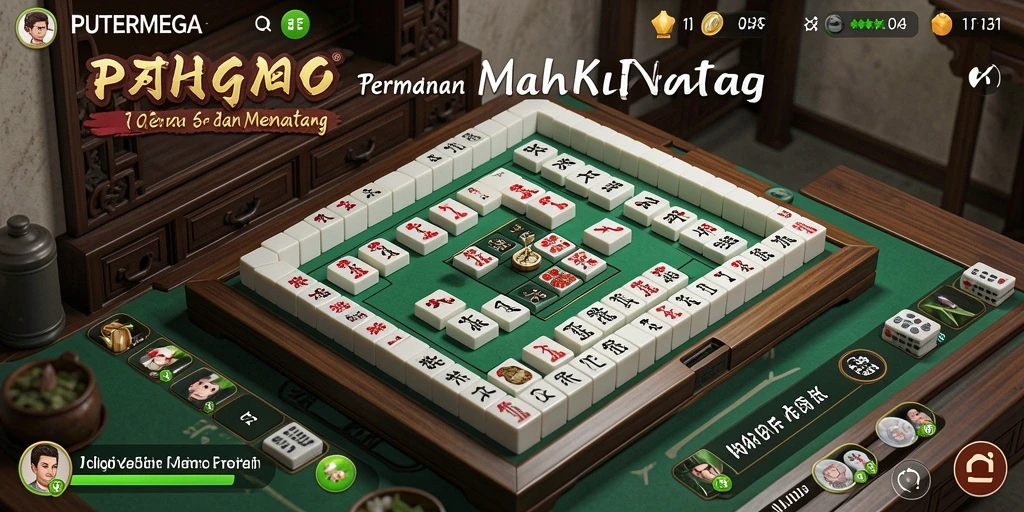 Tampilan gameplay PUTERMEGA yang menarik dan menantang.