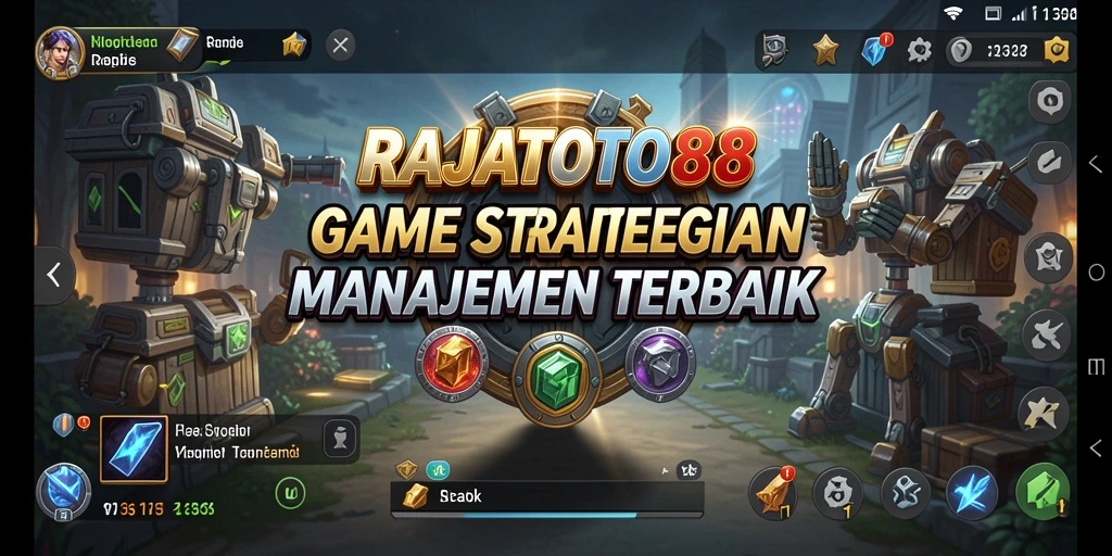 Tampilan gameplay menarik dari RAJATOTO88 yang menunjukkan aksi pertempuran strategis.