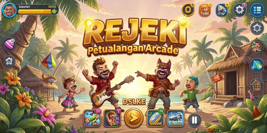 Tampilan gameplay <strong>REJEKI</strong> yang seru dan menegangkan.